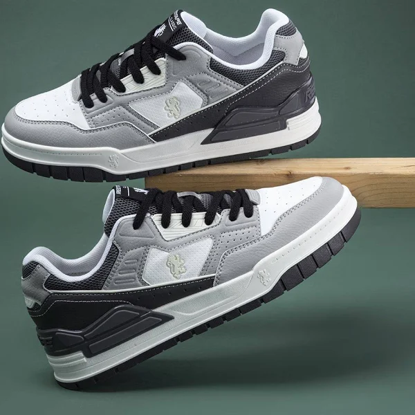 Red Tape Men's Lace Up Round Toe Sneakers